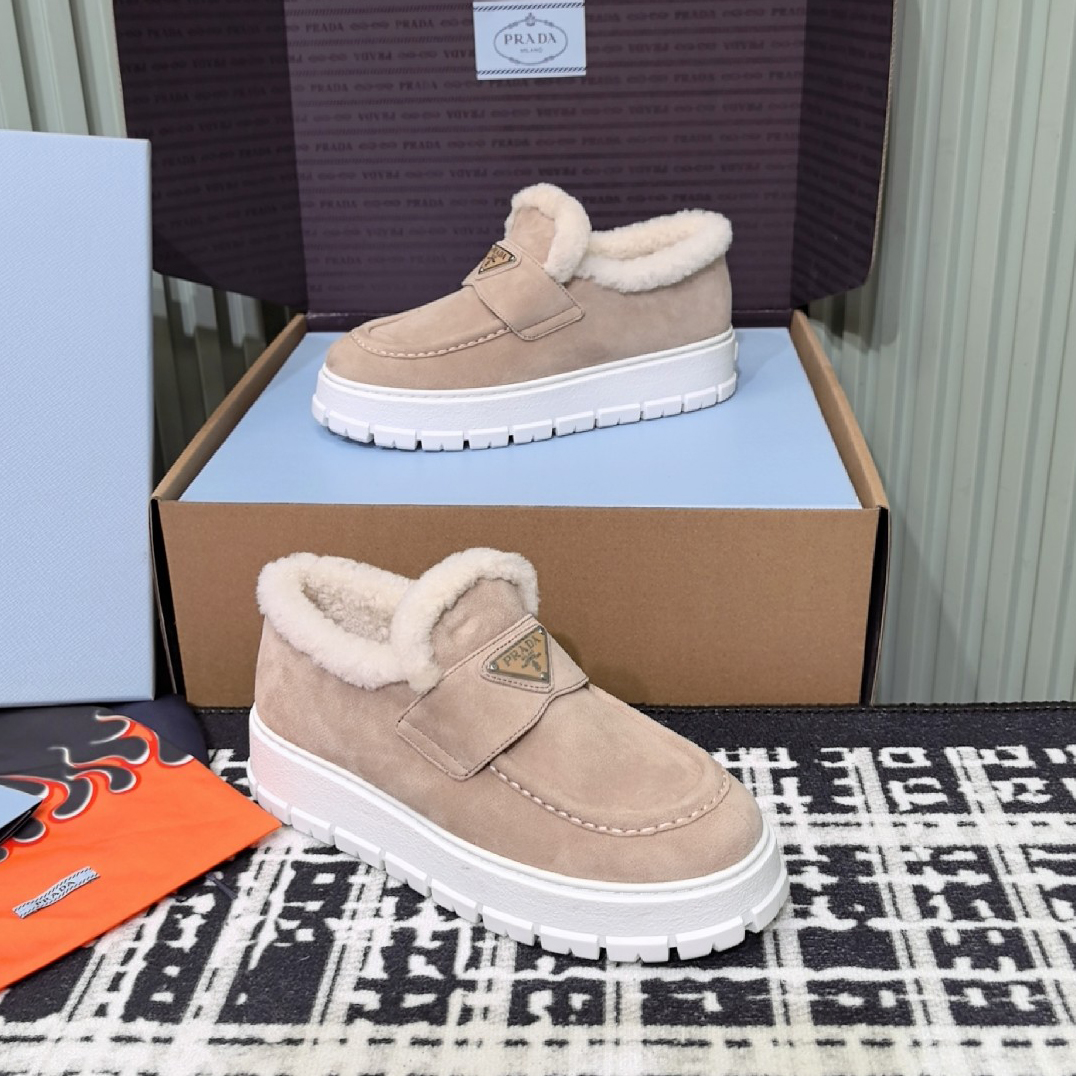 PRA Women's Plush Loafers AM25090905