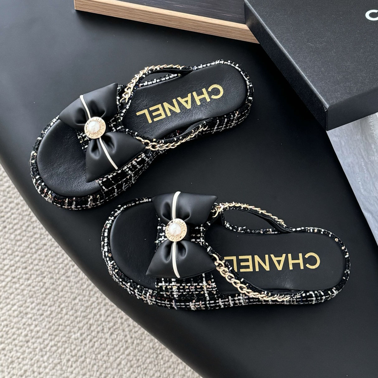 CH Bow Platform Sandals SGM250203