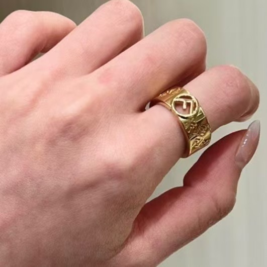 FD Double F Openwork Rings YPD25091043