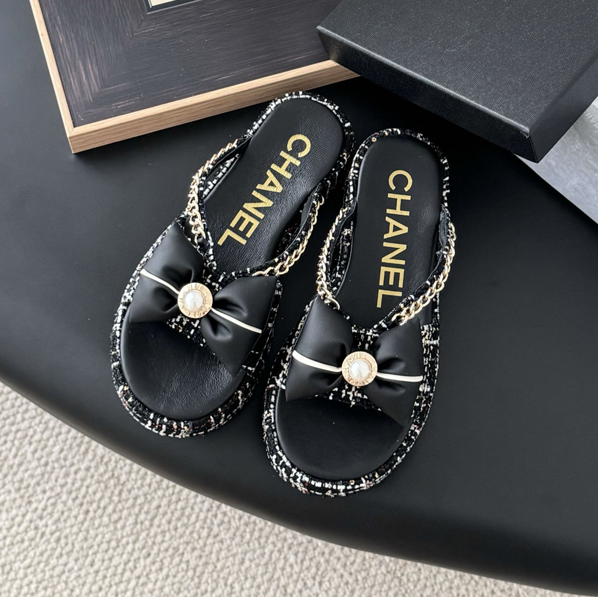 CH Bow Platform Sandals SGM250203