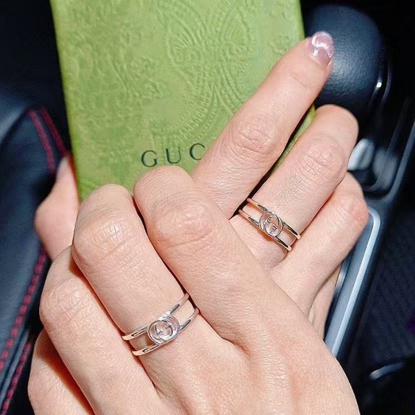 GG Double - Layer Openwork Double G Ring YPD25091004