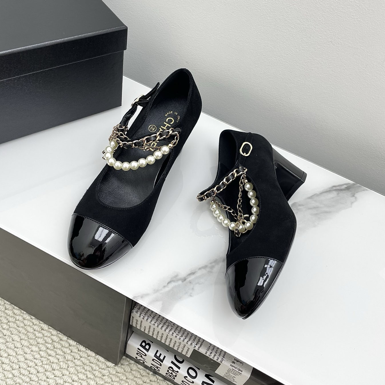 CH 25New Pearl Chain Mary Janes AE25091102