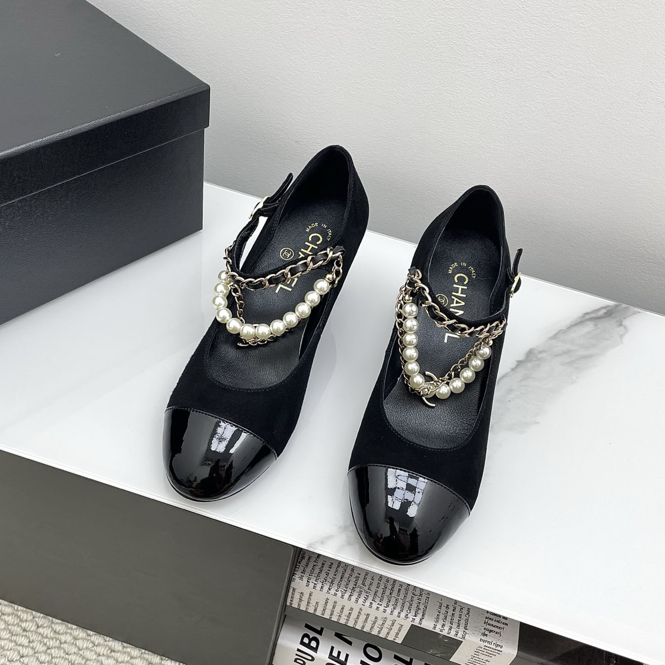 CH 25New Pearl Chain Mary Janes AE25091102