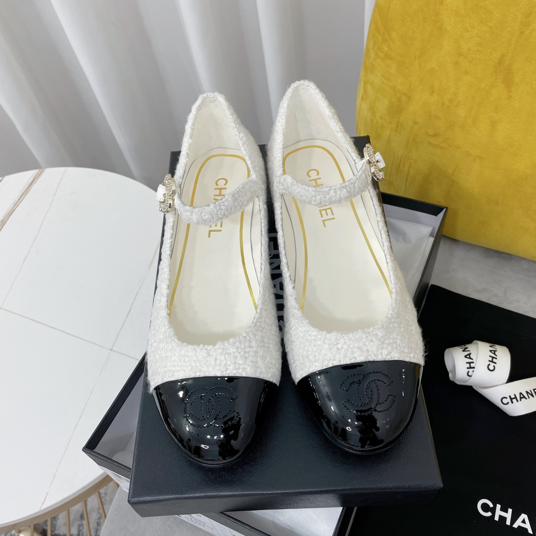 CH Woolen Mary Jane Casual Shoes VB25091012