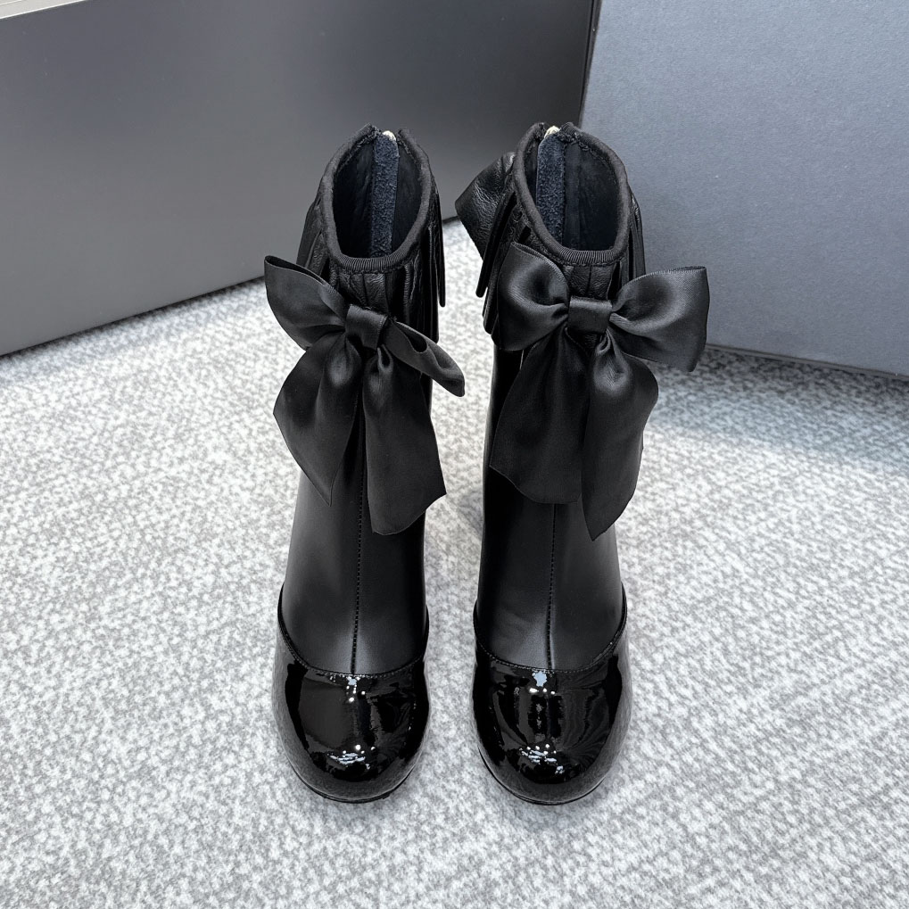 CH 25New Bow Ankle Boots VB25091008