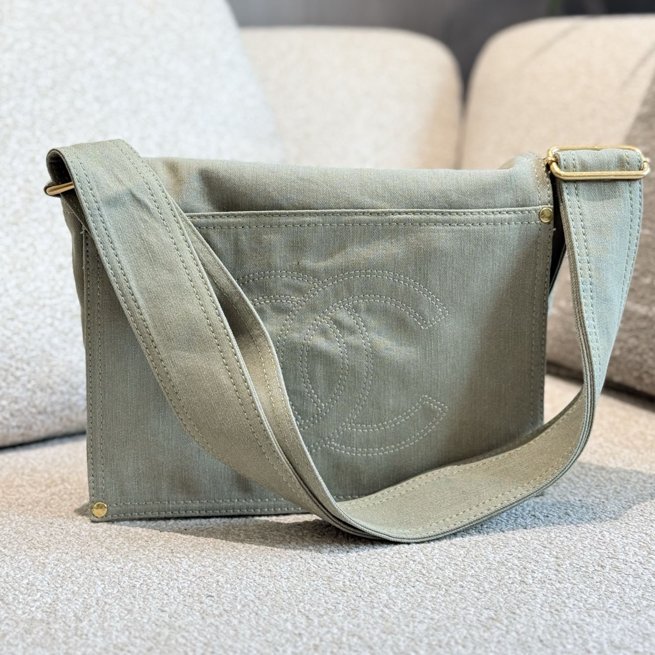 CH Classic Flap Canvas Bag XX25091308