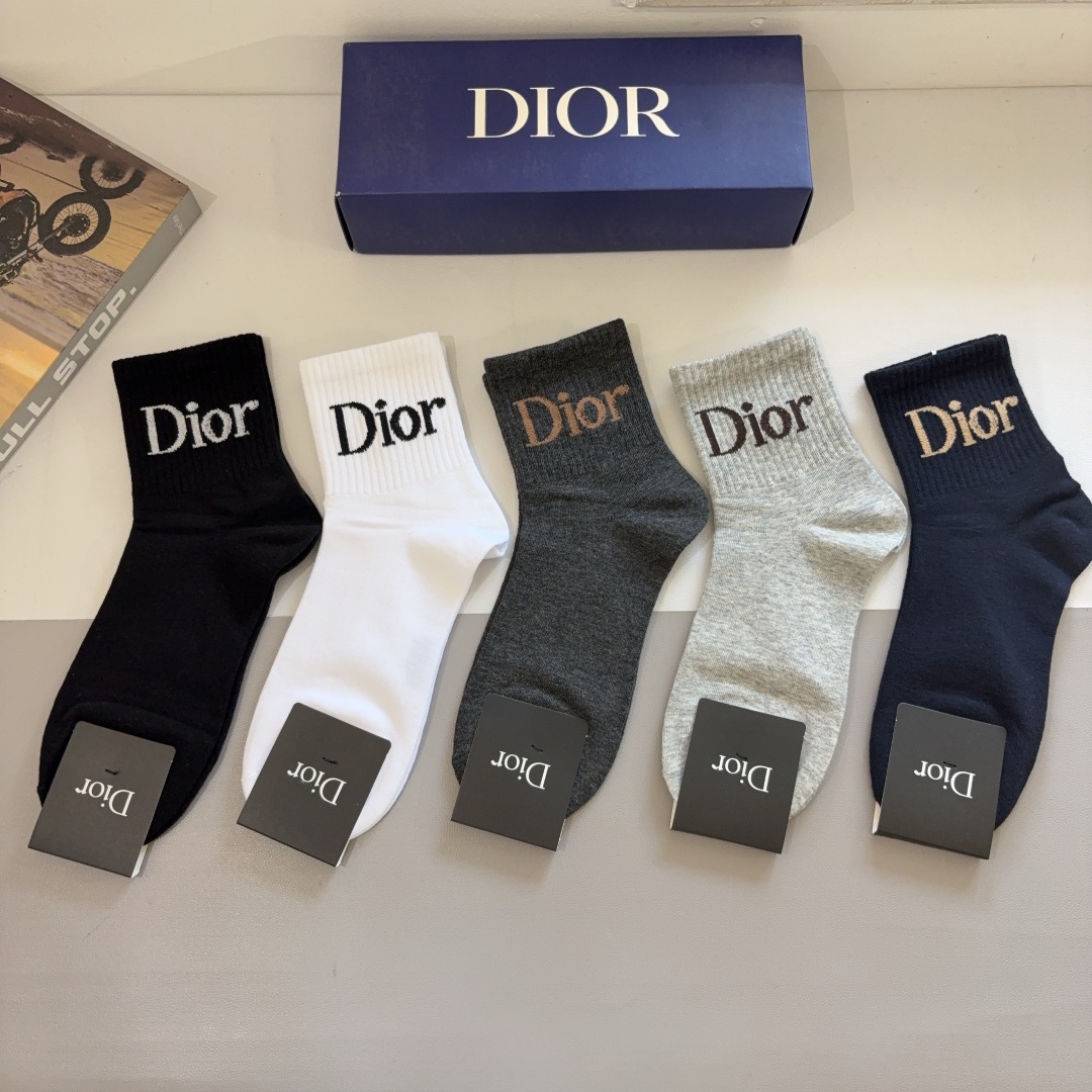 CD  Men's  mid-calf socks Set YV25091306