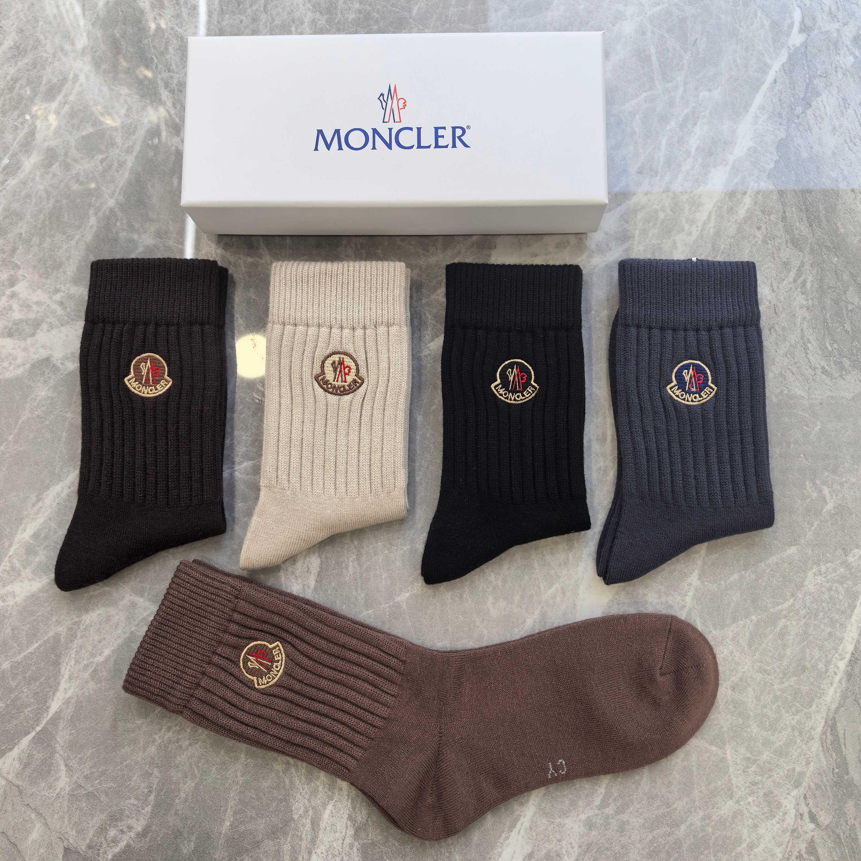 Mcl Mid-Calf Cashmere Socks Set YV25091336