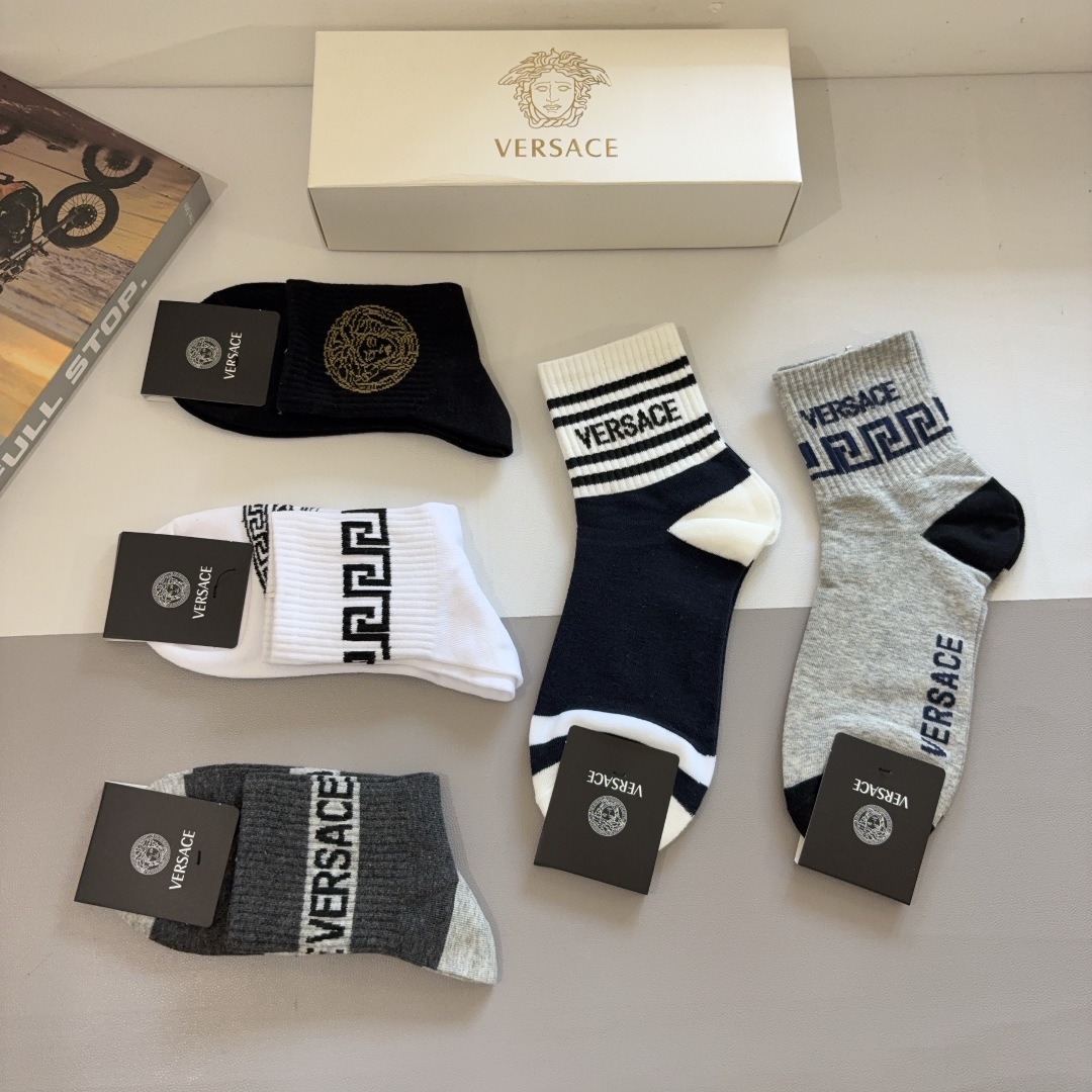 Vs Men's Mid-Calf Socks Set YV25091356