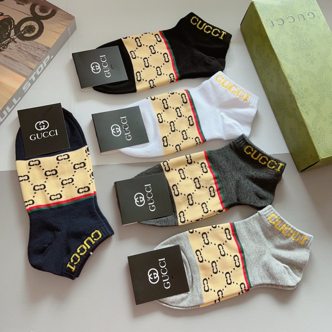 GG Men's Ankle socks Set  YV25091366