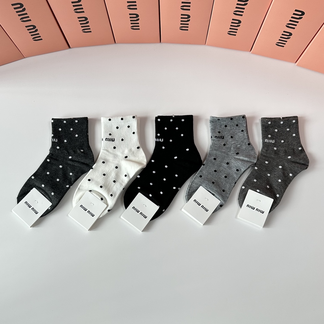 MIU  Ankle socks Set YV25091347