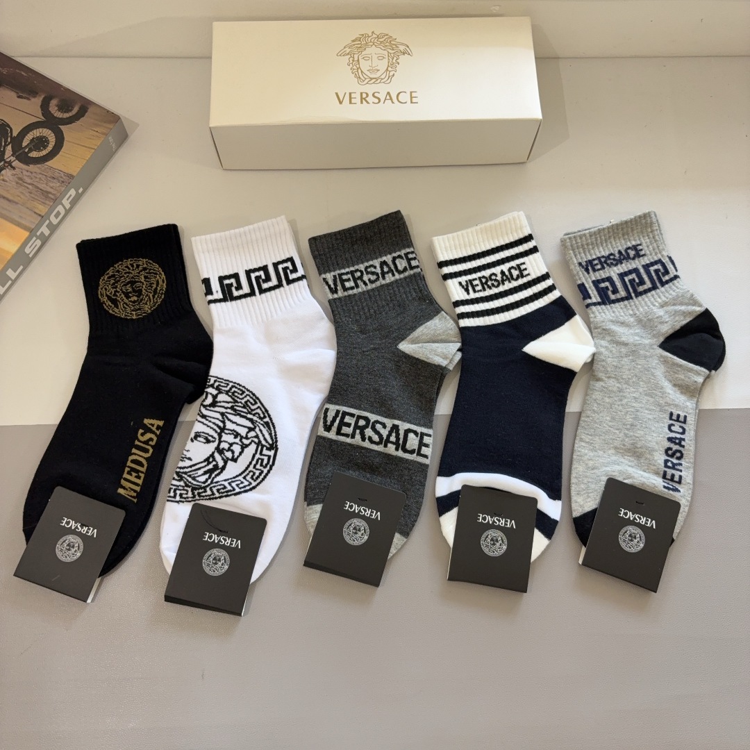 Vs Men's Mid-Calf Socks Set YV25091356