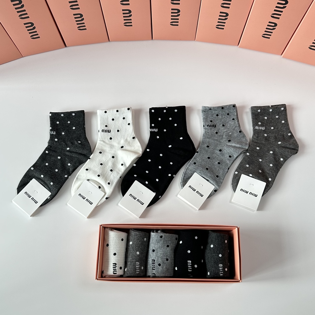 MIU  Ankle socks Set YV25091347