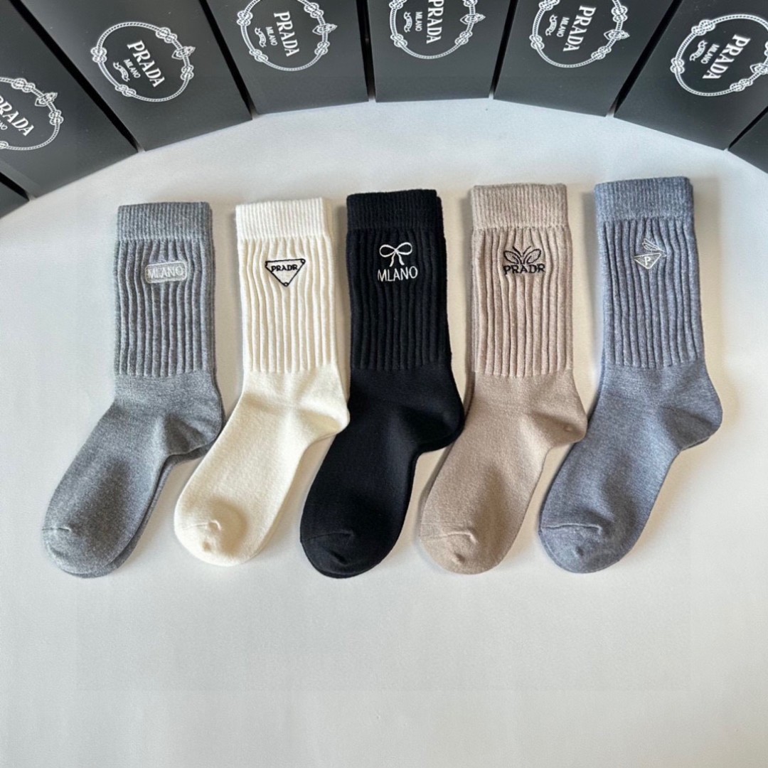 Pra Mid-Calf Socks Set YV25091327