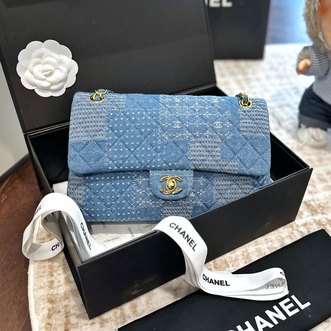 CH Canvas Shoulder Bag-CF AE2025091401