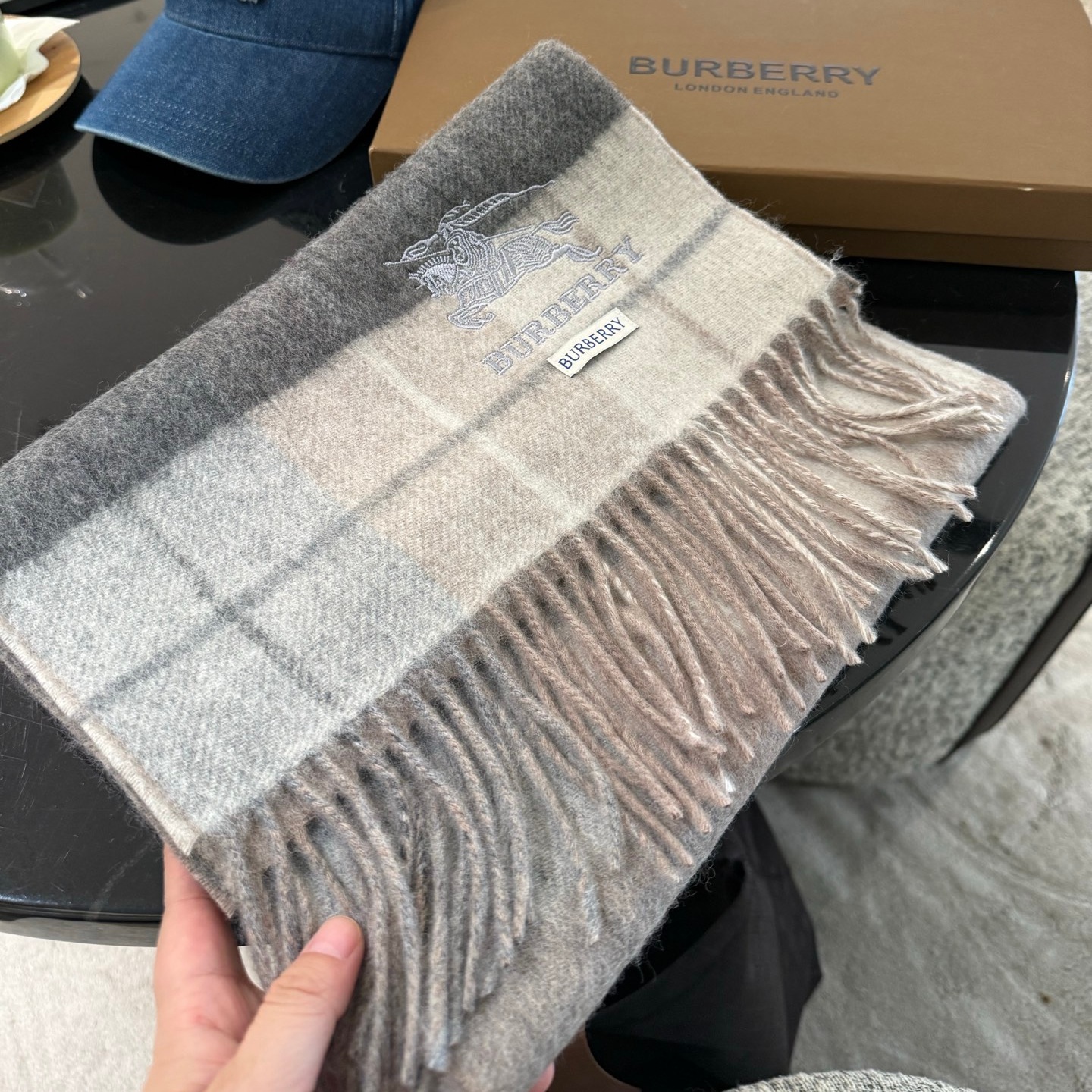 Bur Unisex Cashmere Scarf  YV25091405