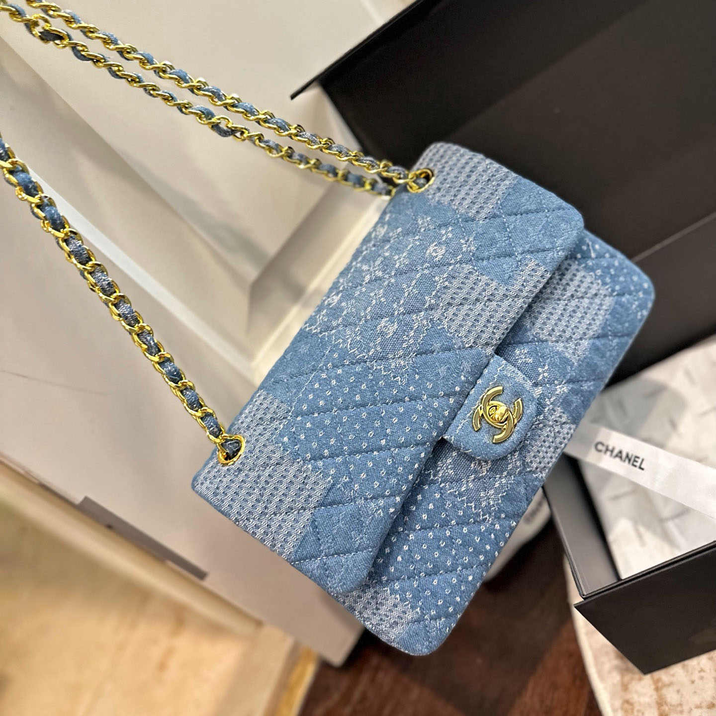 CH Canvas Shoulder Bag-CF AE2025091401