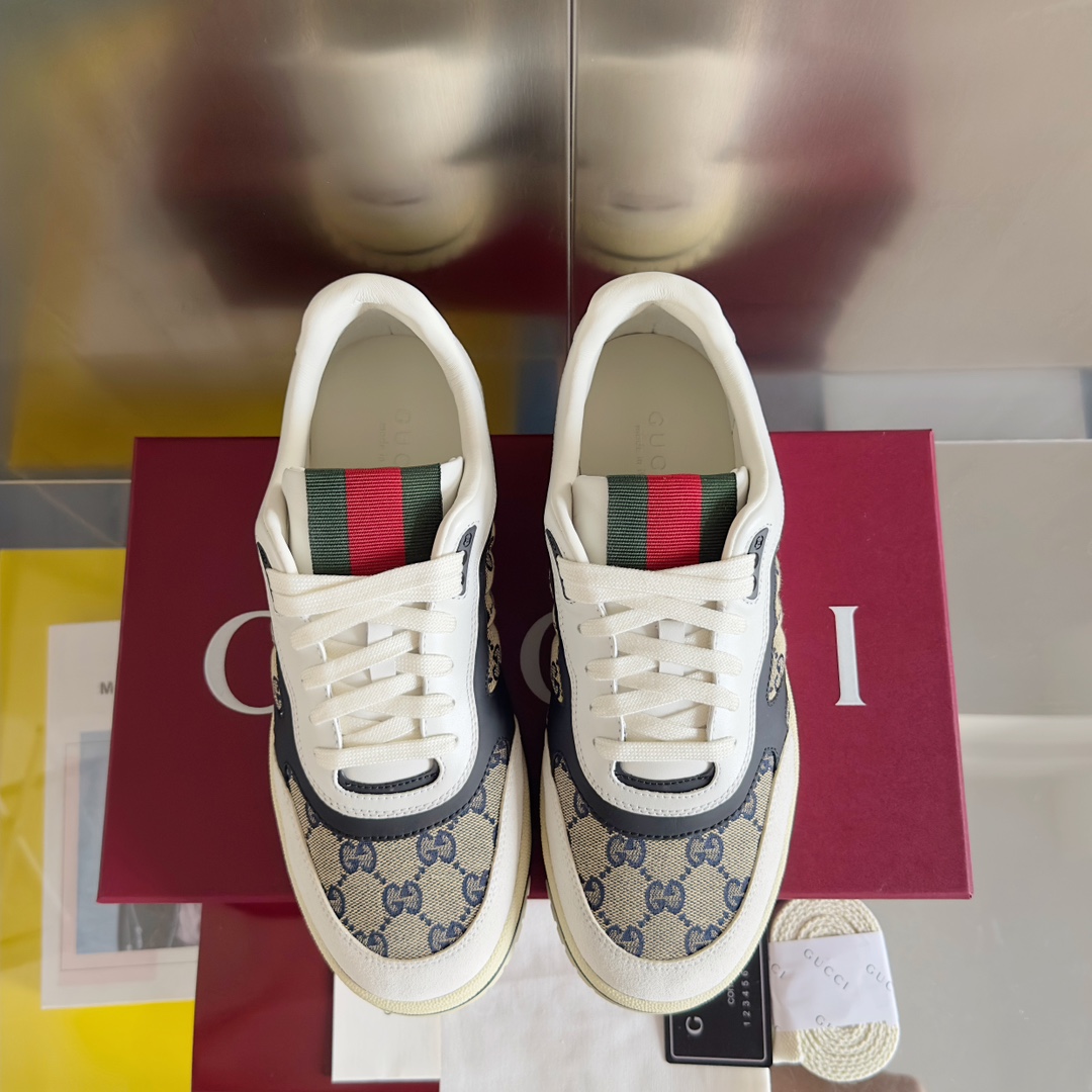 GG Re-Web Lace-Up Sneakers XX25091606