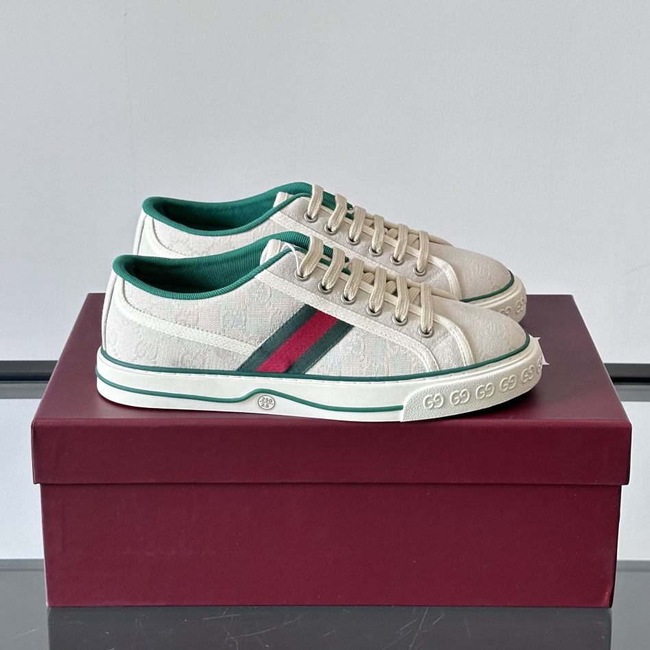 GG Tennis 1977 Series Men's Low-Top Canvas Shoes AM25091906
