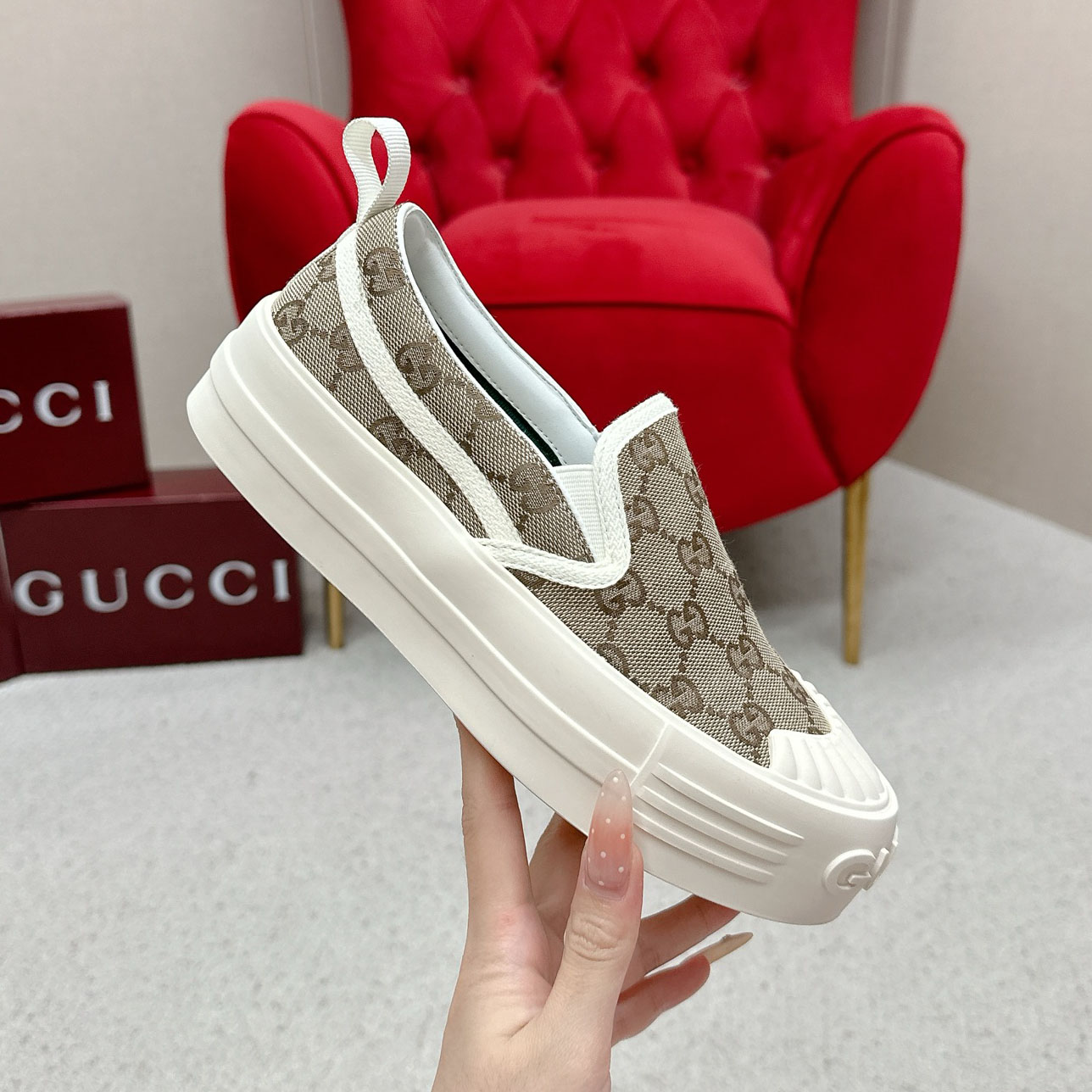 GG Tennis 1977 25New Canvas Loafers AM25091916