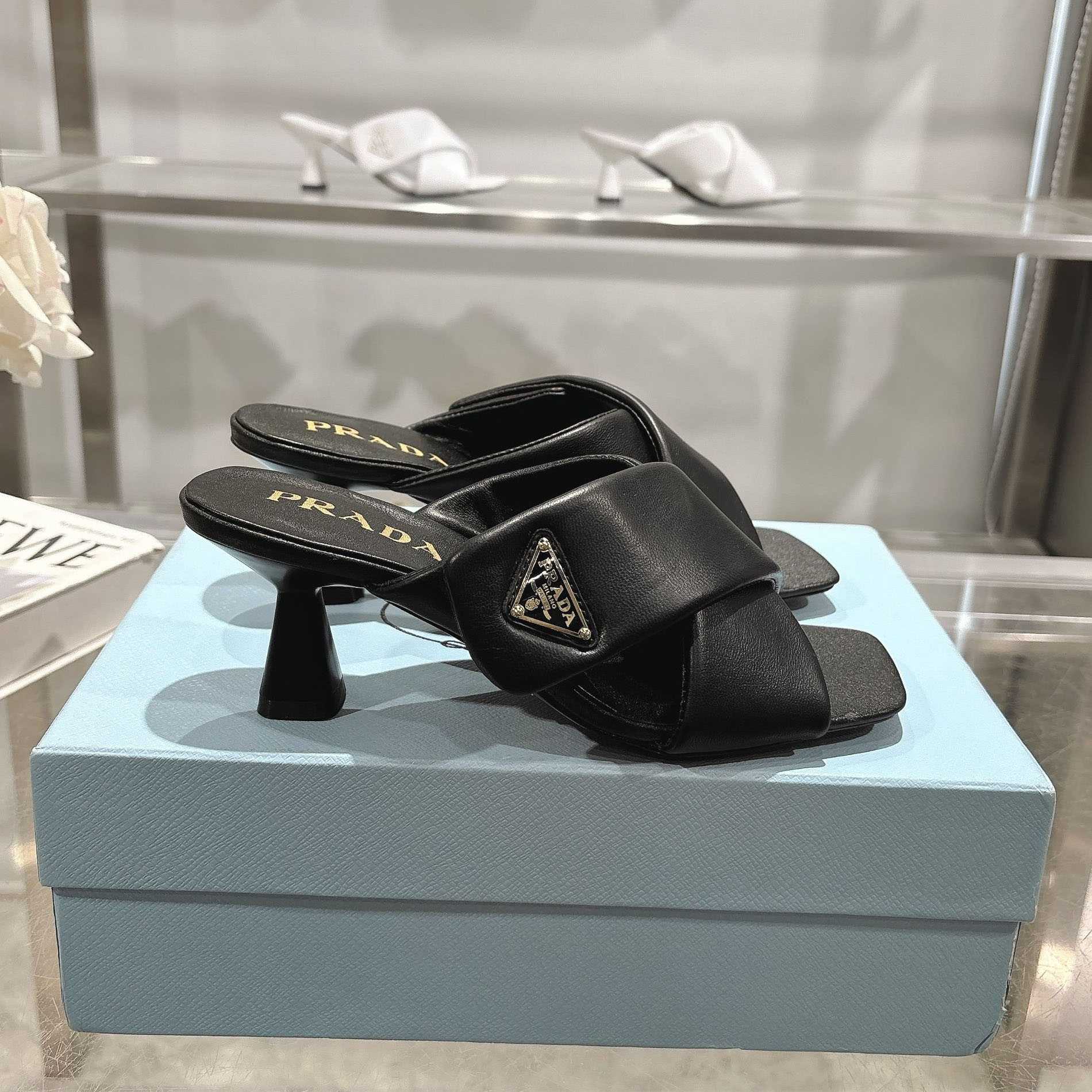 PRA 25New Block Heel Sandals XX25092009