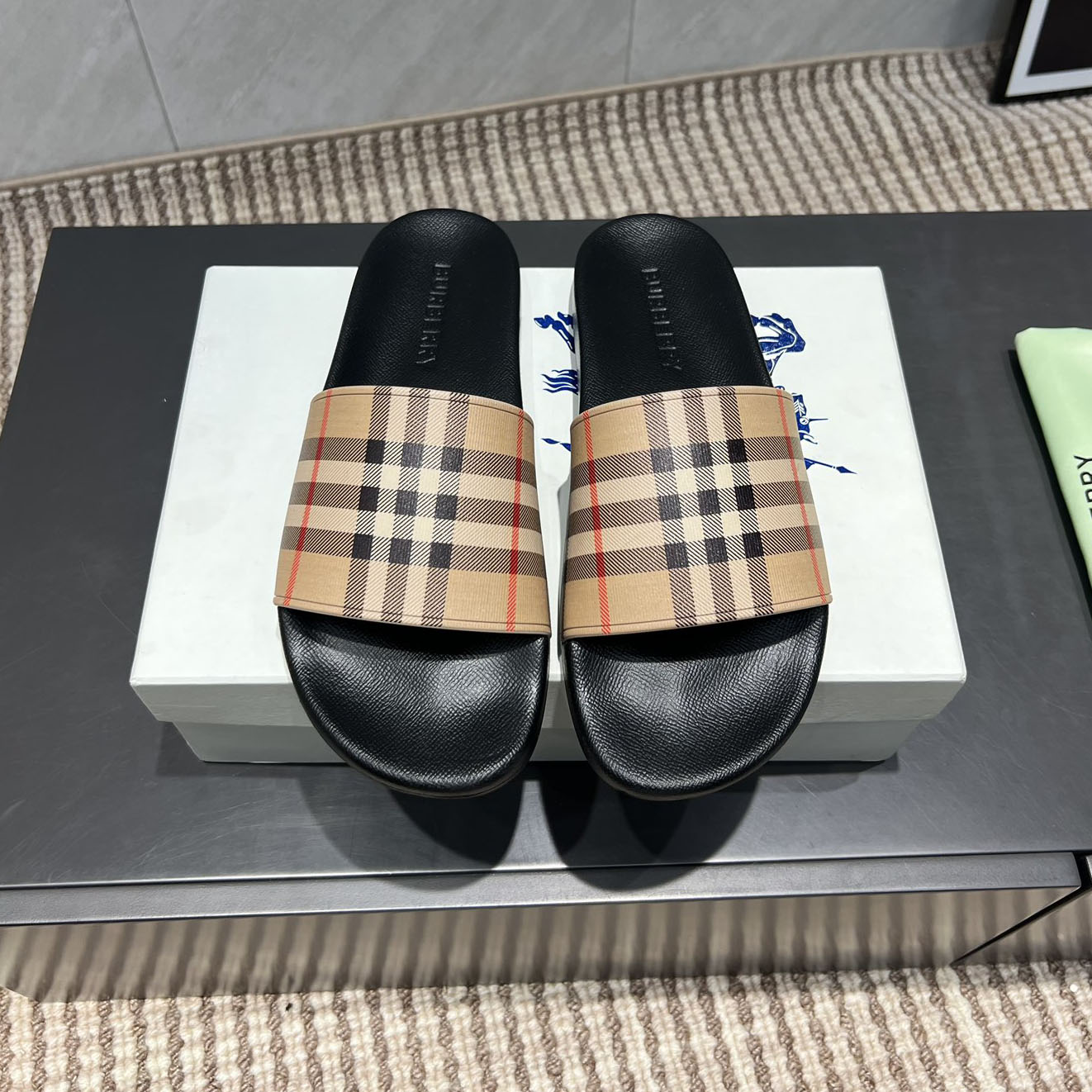 Bur Men's Classic Twill Slides AM25092117