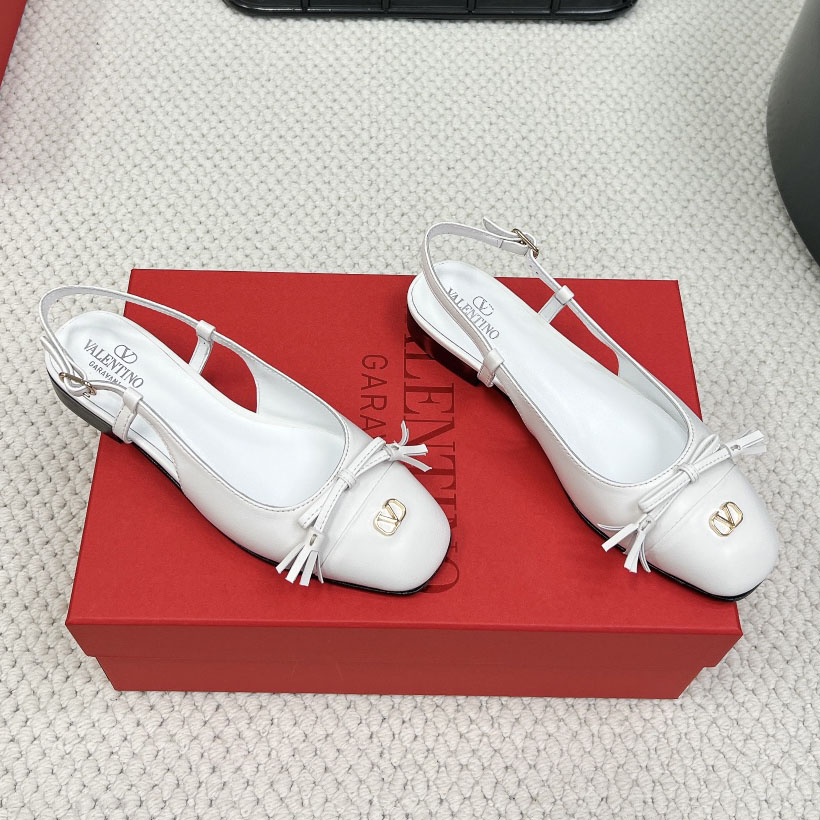 VT Bow-Tie Open-Back Flats MS250413