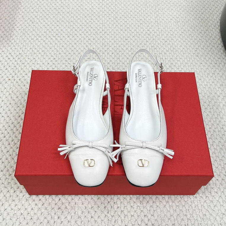 VT Bow-Tie Open-Back Flats MS250413