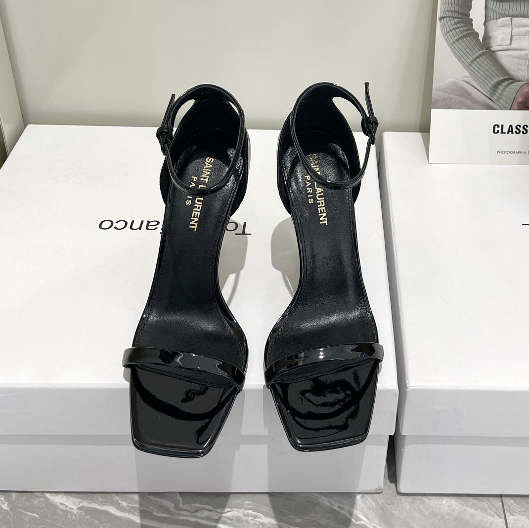 YSL Classic Fashion Heel Logo High Heels ST250222