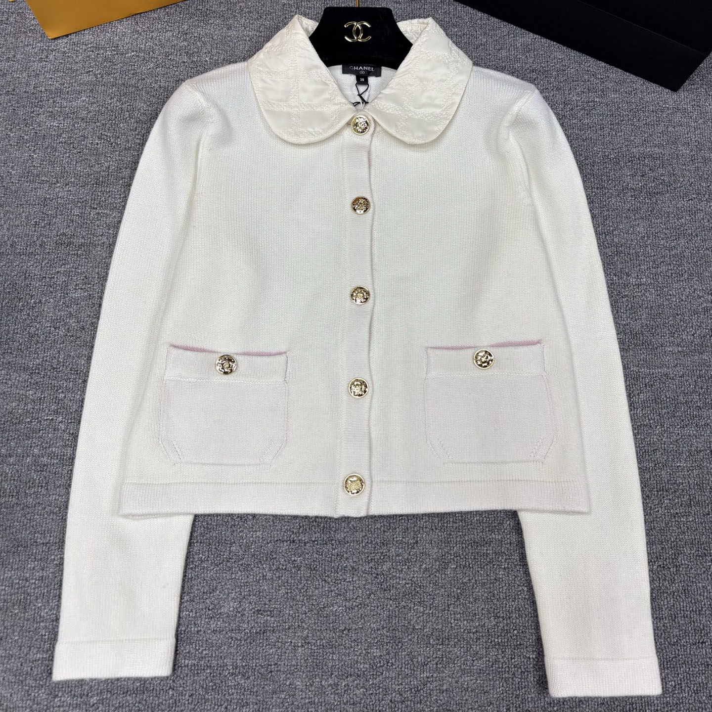 CH 25New Knitted Lapel Cardigan XX25092505