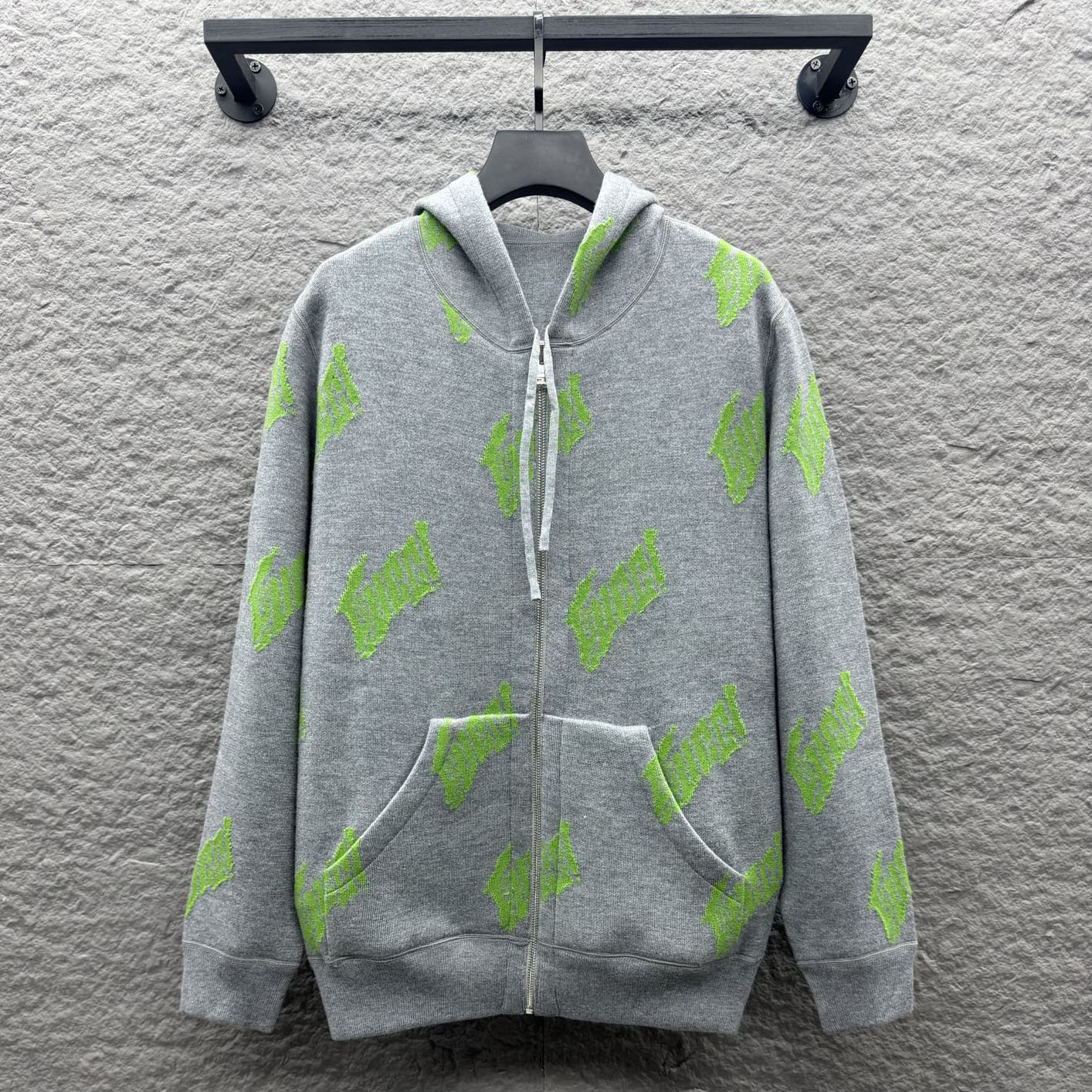 GG Unisex Double-Sided Knitted Jacket XX25092515