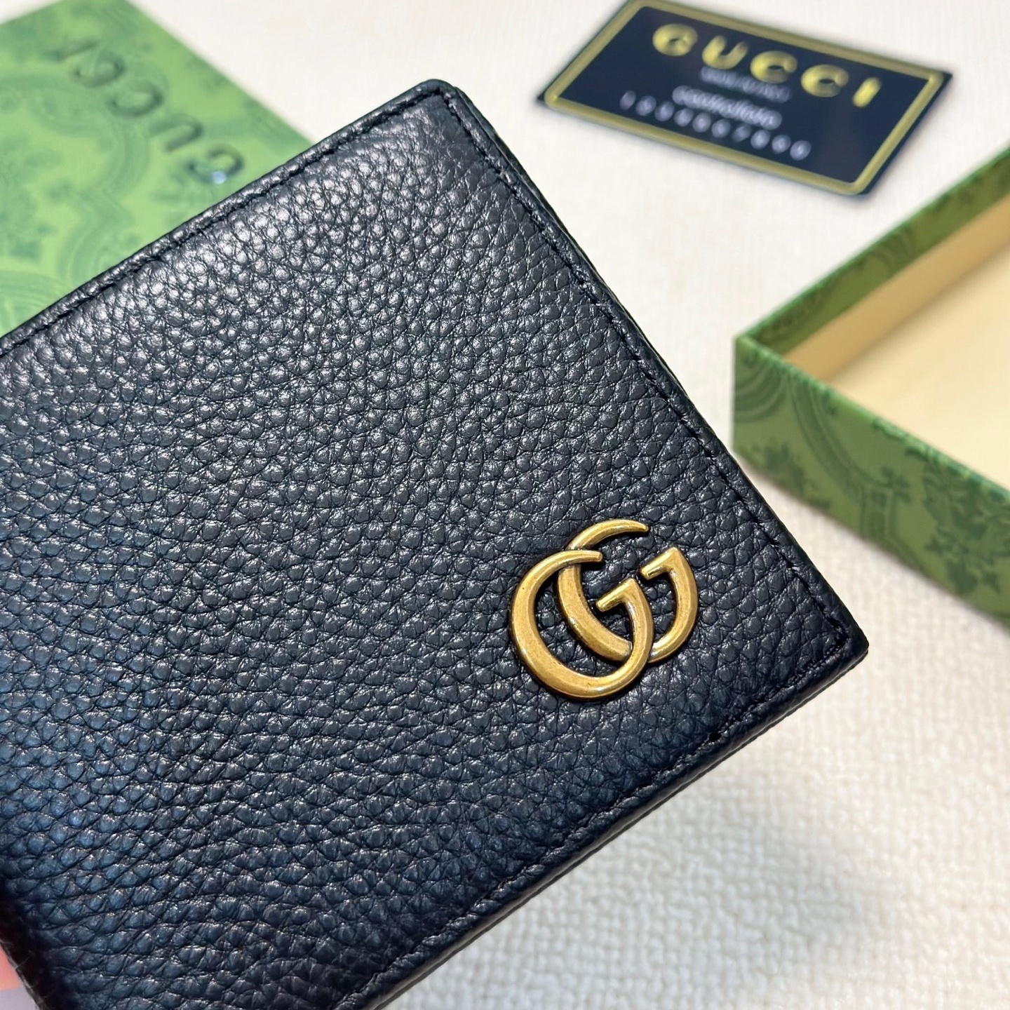 GG Marmont Leather Bifold Wallet YV25092504