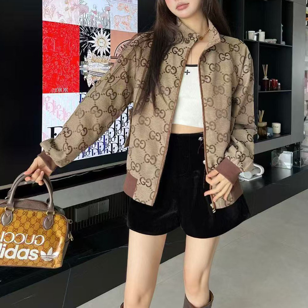 GG Women's Classic Double-G Jacquard Jacket XX25092907