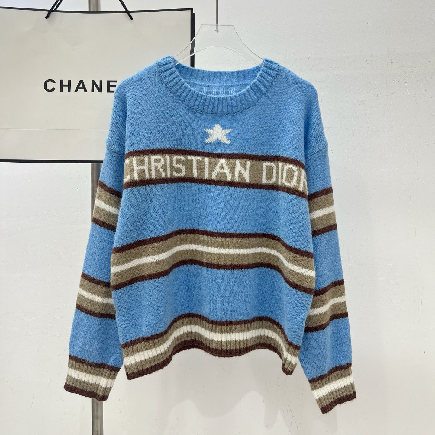 CD Women's Color-Block Knit Top XX25093009