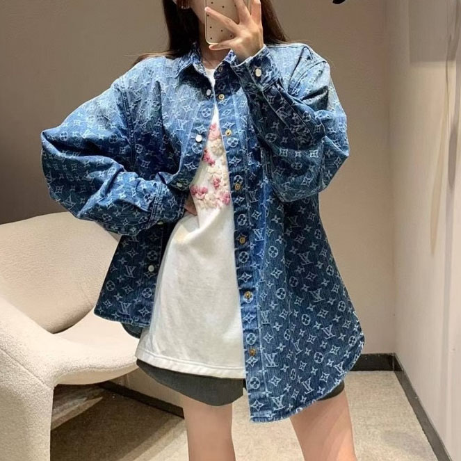 LV Women's Fashion Denim Jacket XX25092905