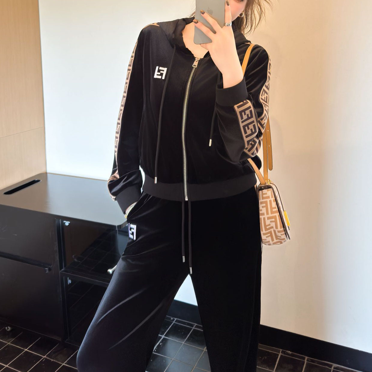 FD Women's Casual Hoodie Set XX25093003