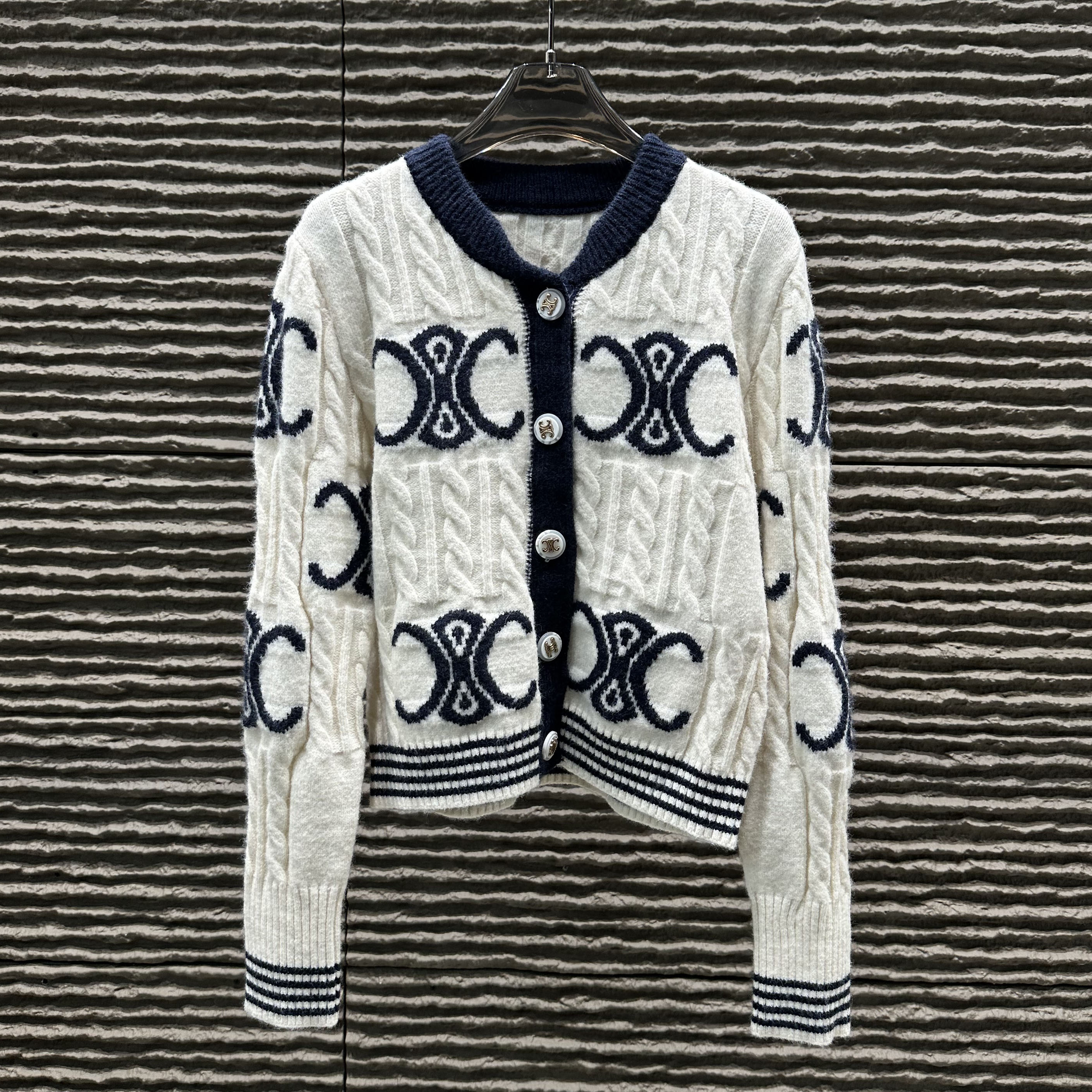 CE  Women's Classic Knit Cardigan AM25100203