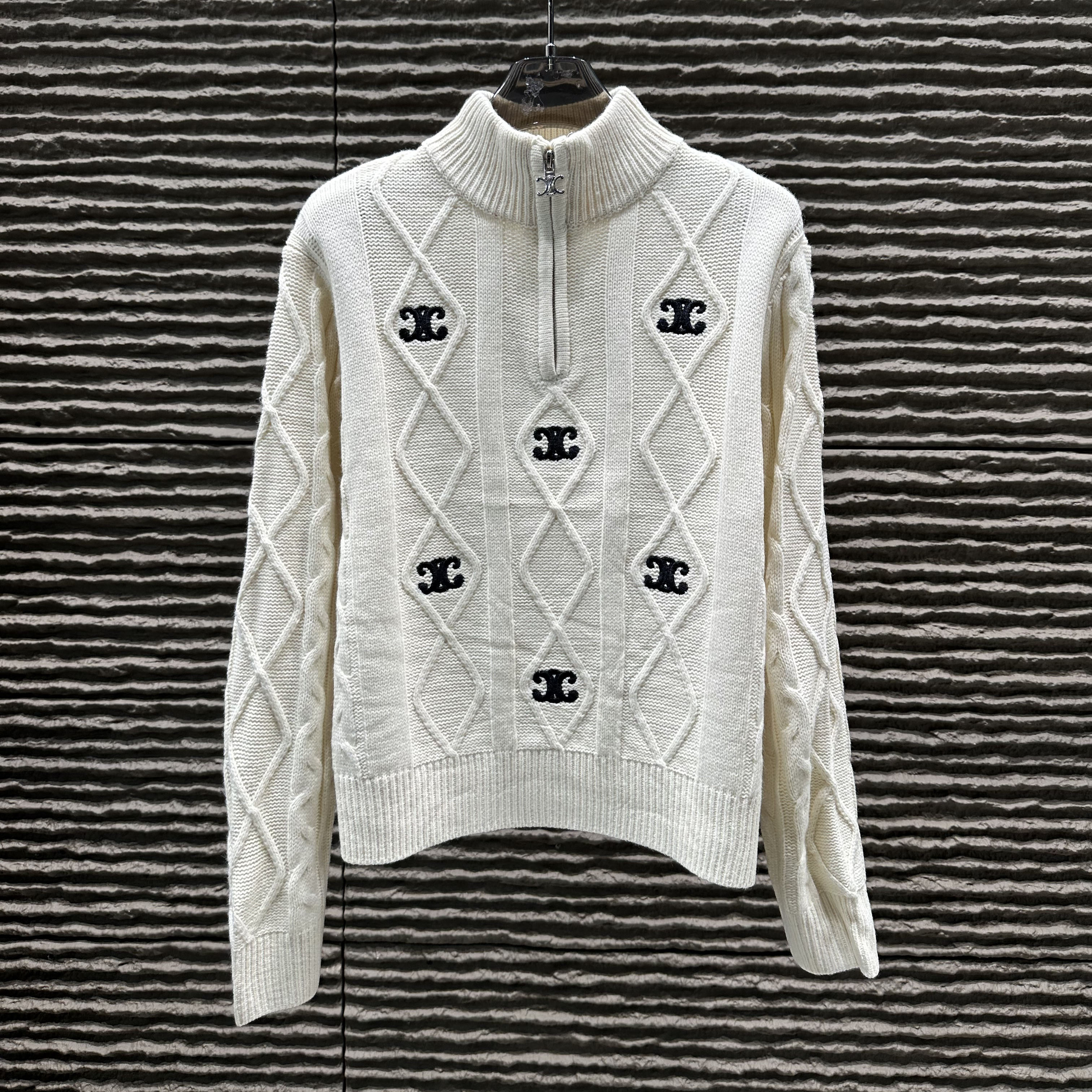 CE Women's Classic Mini-Logo Knit Top AM25100204