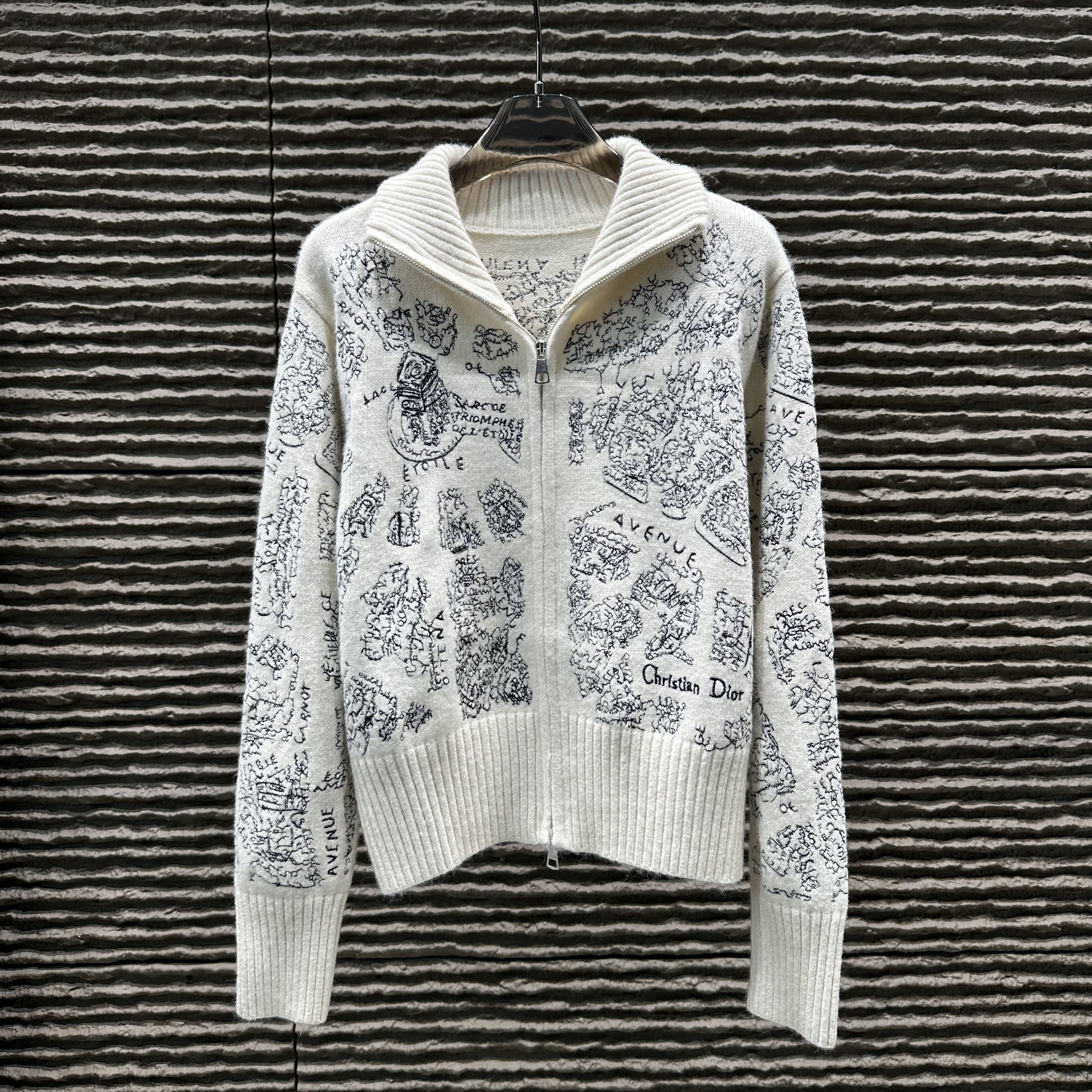 CD 25New Knit Embroidered Cardigan AM25100201