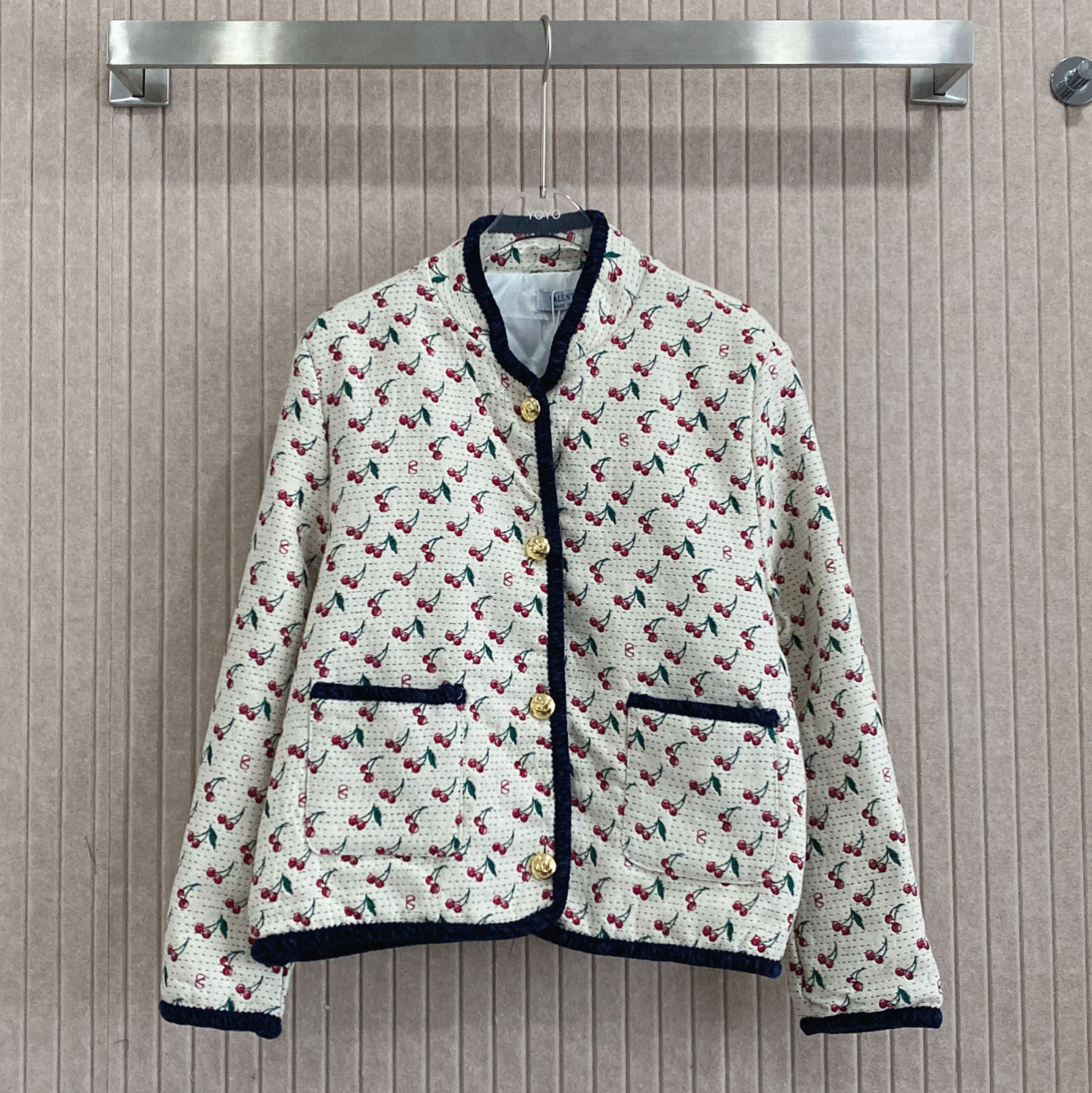 VT Cherry-Print Jacket XX25100306