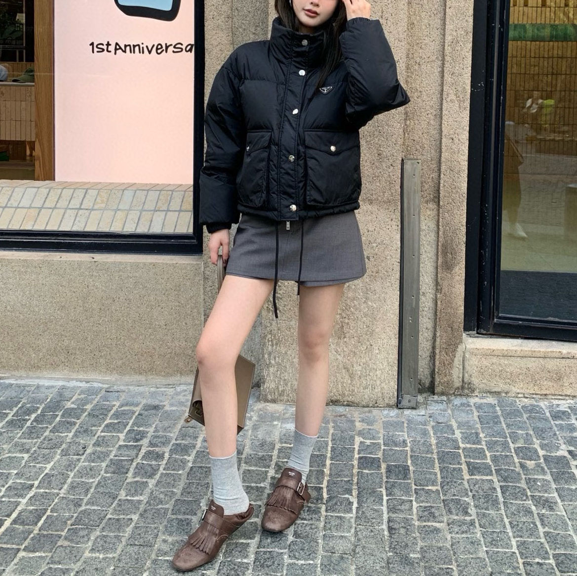 PRA Collared Padded Jacket XX25100302