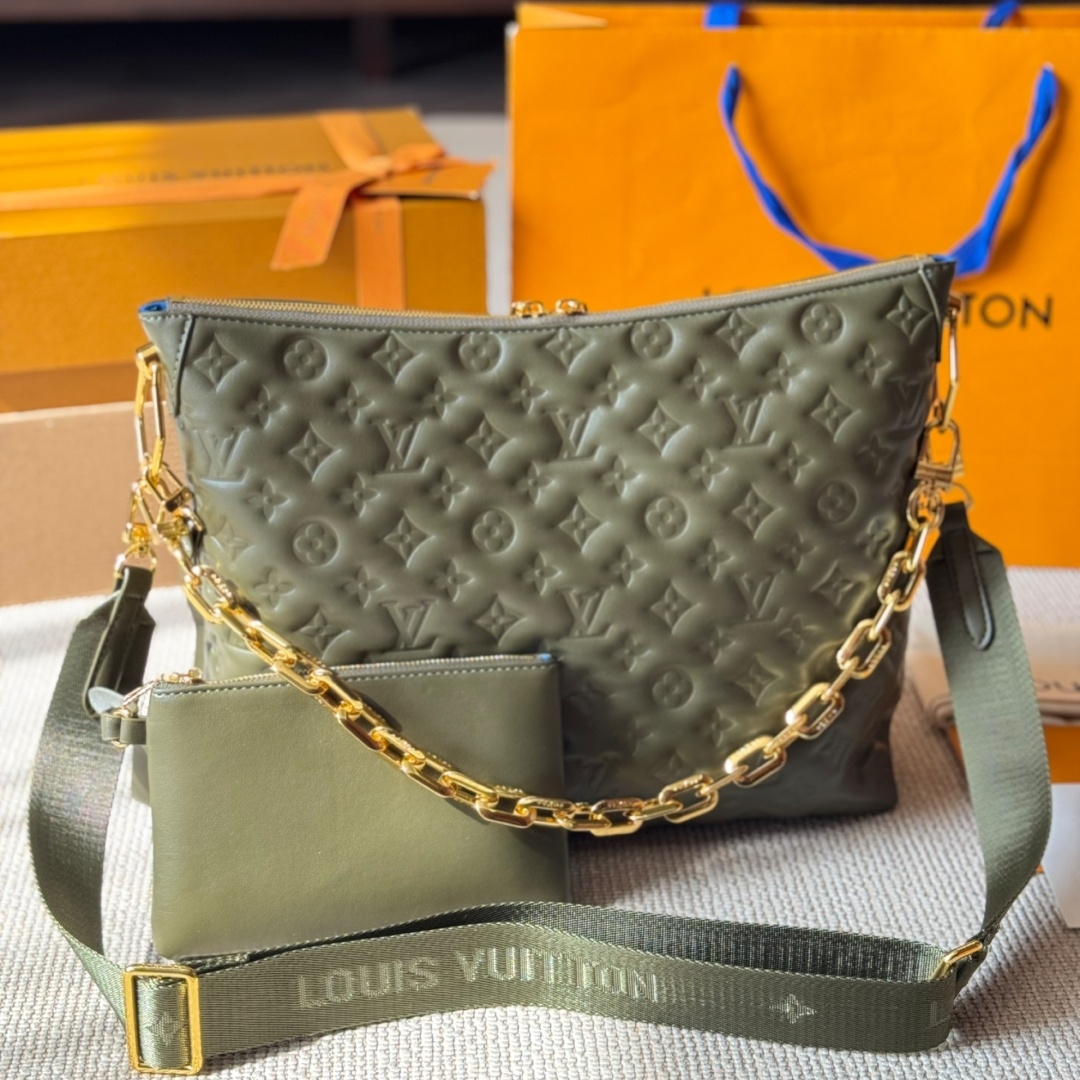 LV Monogram Embossed Coussin Handbag YV25100505