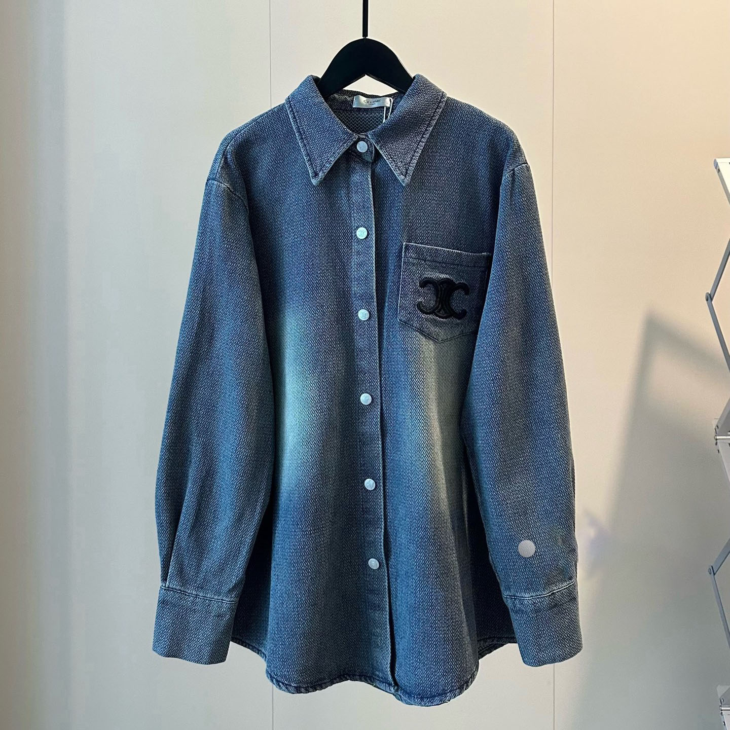 CE Embroidered Logo Denim Jacket XX25100508