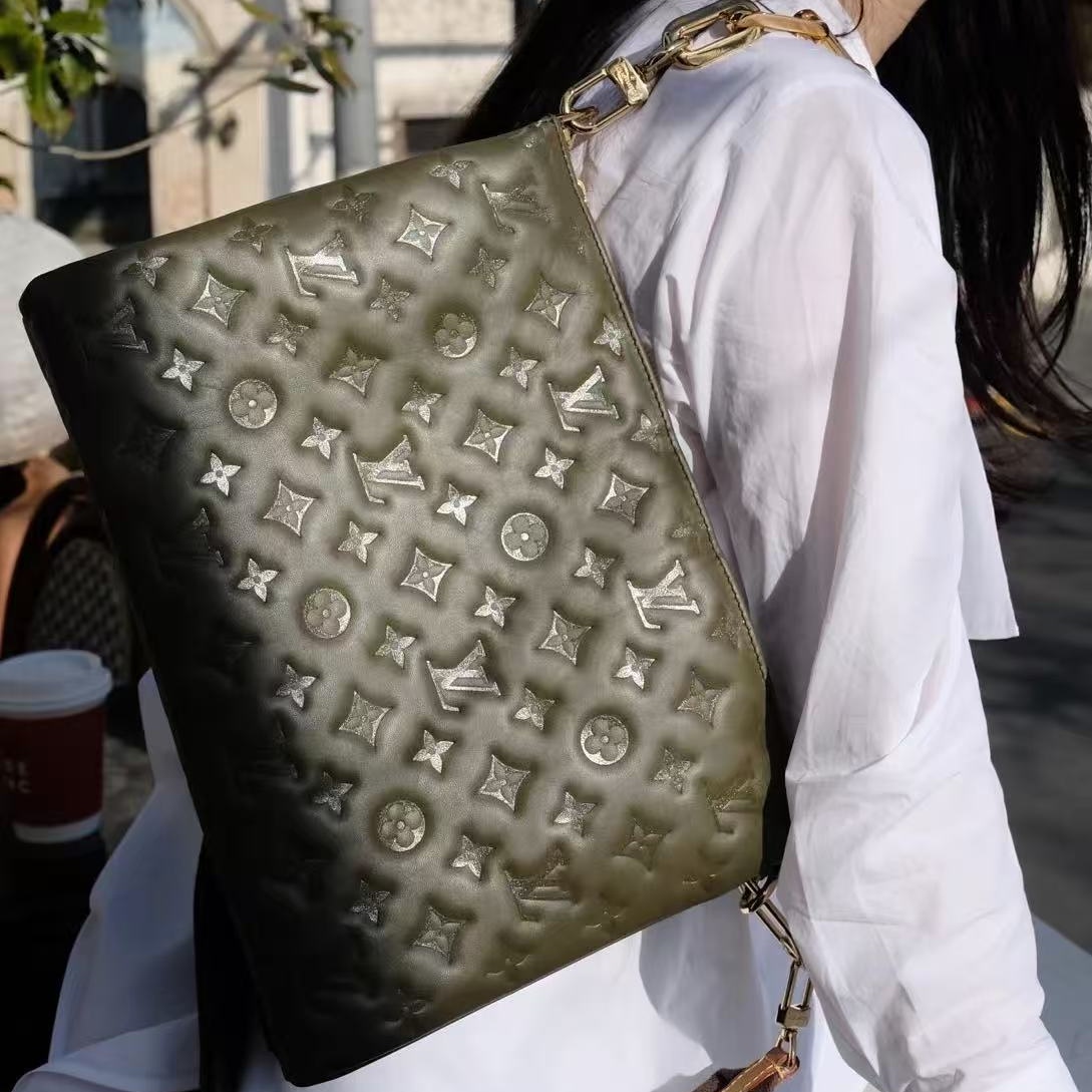 LV Monogram Embossed Coussin Handbag YV25100505