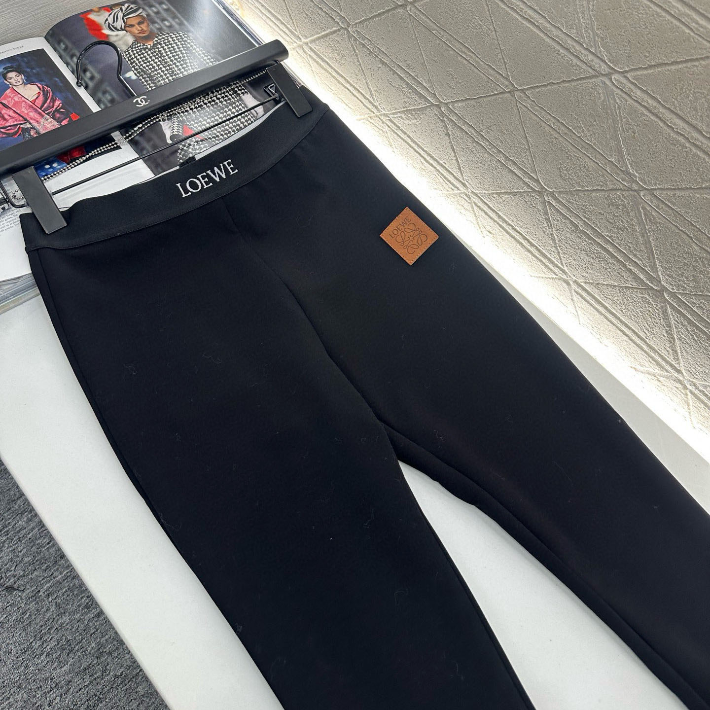 LOE High-Elastic Leggings with Webbing AM25100806