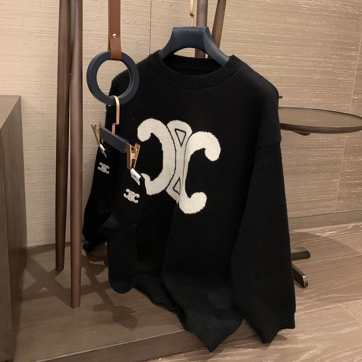 CE Stylish Oversized Logo Sweater AM25101114