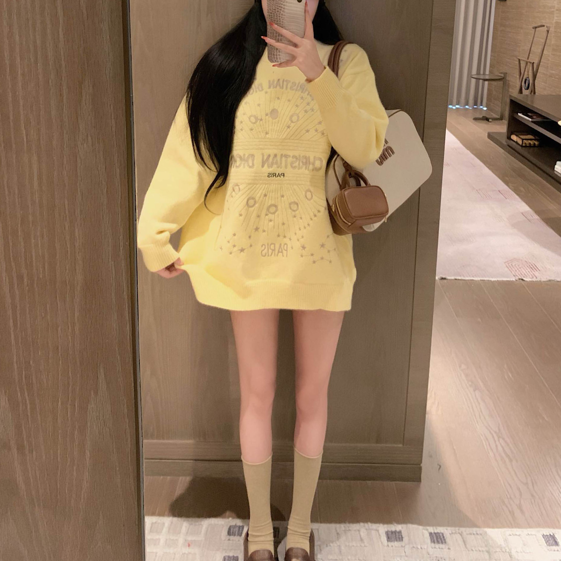 CD Star Embroidered Sweater AM25101104