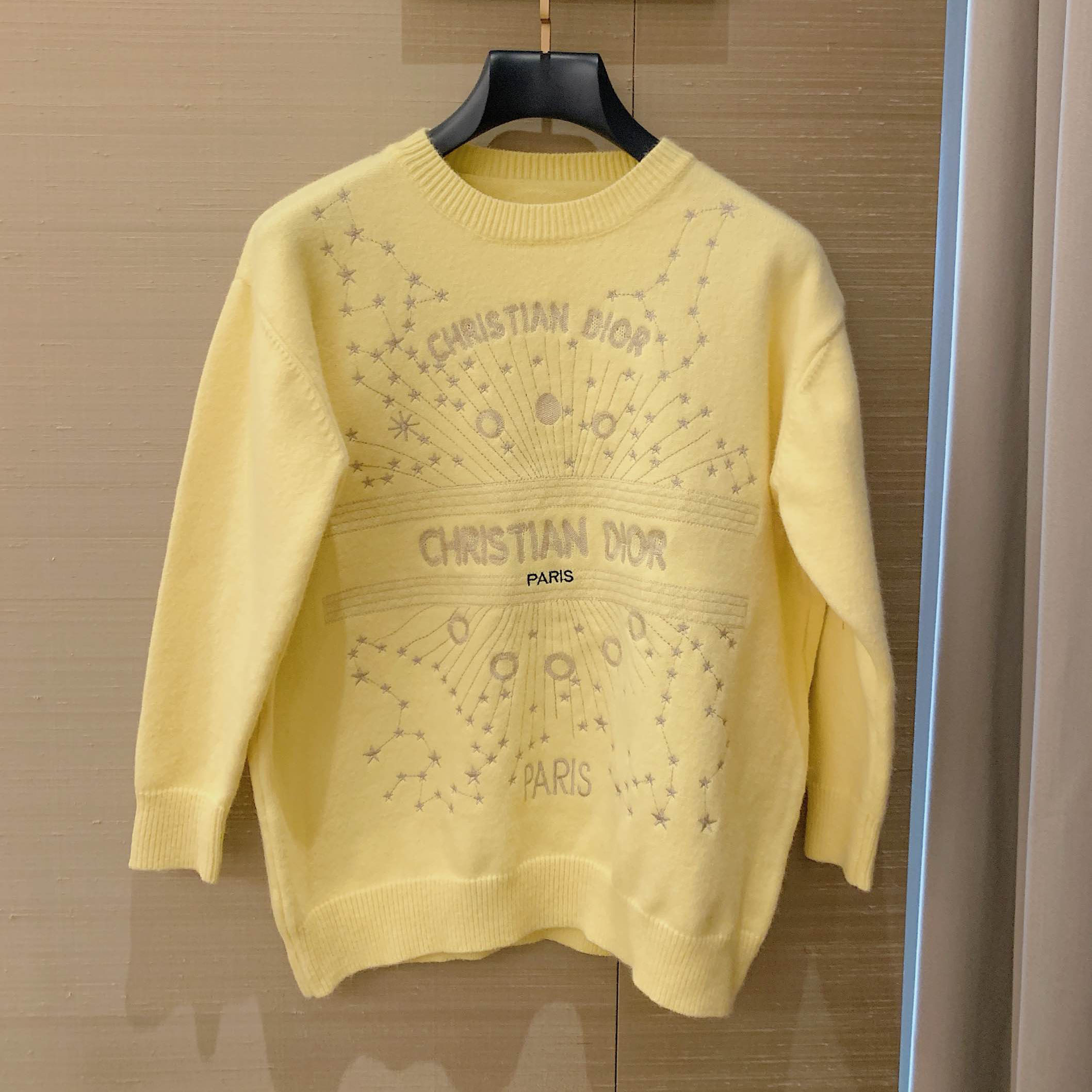 CD Star Embroidered Sweater AM25101104