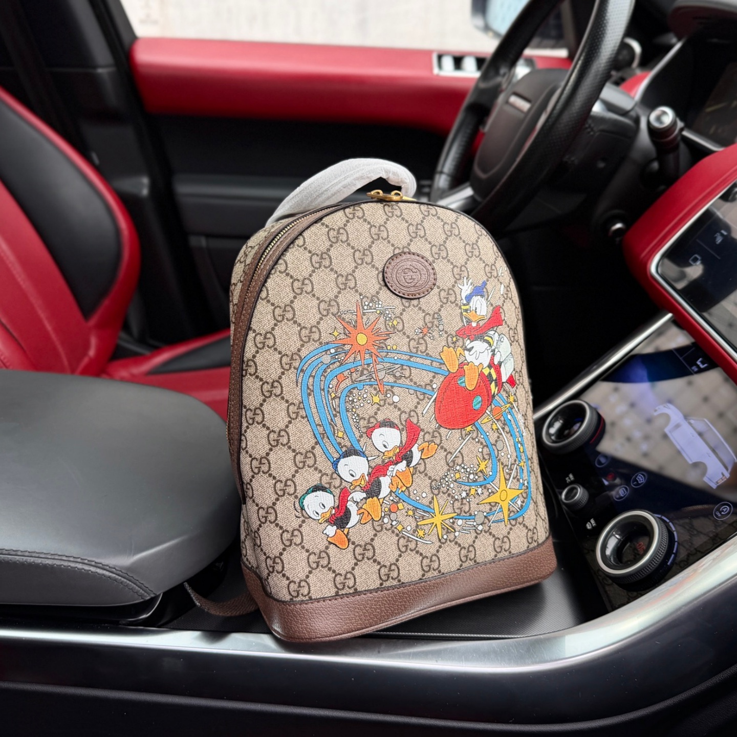 GG x Disney Donald Duck and friends Backpack YV25101315