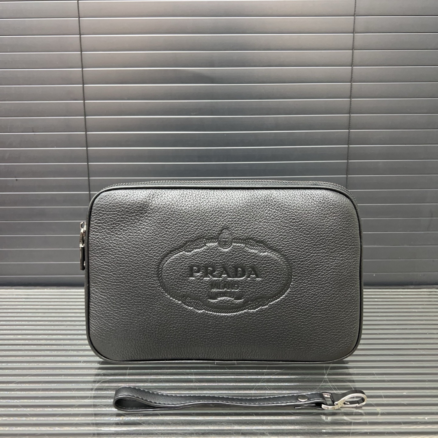 PRA Embossed Logo Handbag YV25101304